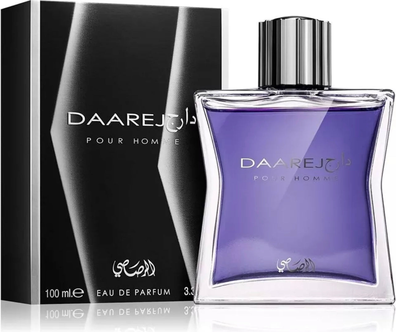 RASASI Daarej Pour Homme For Men Eau De Parfum Spray, 3.4 Ounce