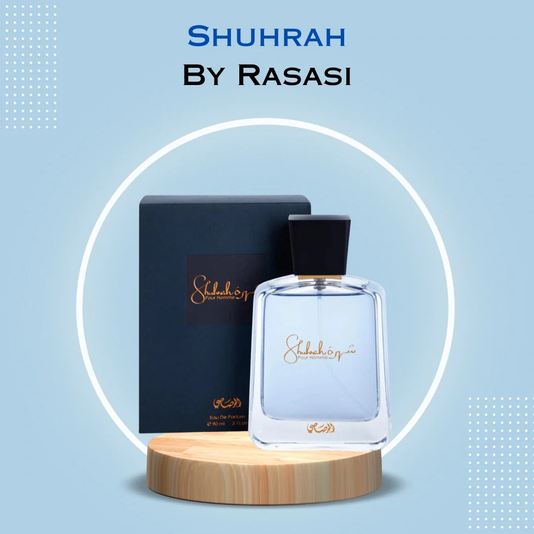 RASASI SHUHRAH POUR HOMME EAU DE PARFUM FOR MEN 90ML